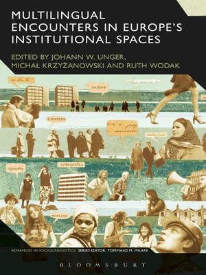 cover image of Multilingual Encounters in Europe's Institutional Spaces